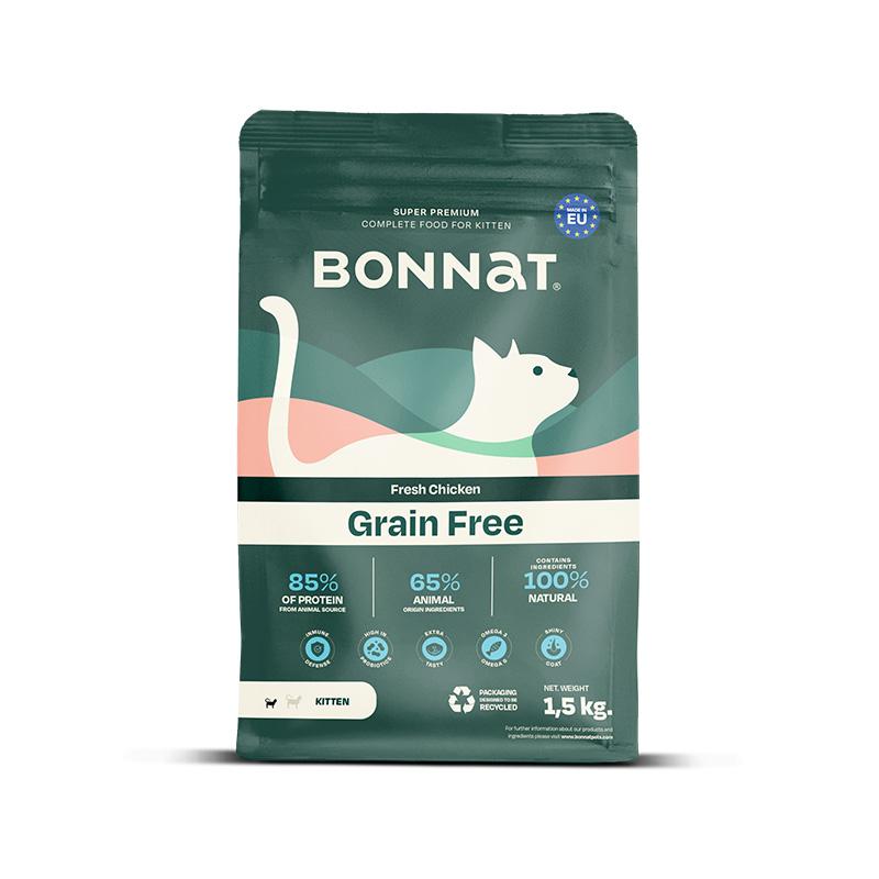 Bonnat Grain Free Feline Kitten - Chicken